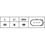 Hella 6PU 009 146-541 Impulsgeber, Kurbelwelle Hella 6PU 009 146-541 Impulsgeber, Kurbelwelle