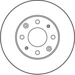 TRW DF1979 Bremsscheibe