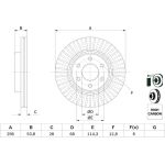 Bremsscheibe 0 986 479 E35