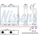 Wärmetauscher, Innenraumheizung 707173 Wärmetauscher, Innenraumheizung 707173