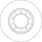 Bremsscheibe DF6905 Bremsscheibe DF6905