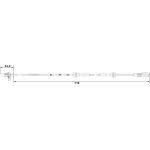 BOSCH 0 265 007 707 Sensor, Raddrehzahl BOSCH 0 265 007 707 Sensor, Raddrehzahl