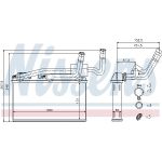 Wärmetauscher, Innenraumheizung 70529 Wärmetauscher, Innenraumheizung 70529