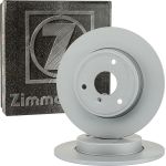 ZIMMERMANN 405.4102.20 COAT Z Ø280mm für SMART FORTWO voll, beschichtet, hochgekohlt