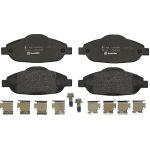 Brembo P 61 101 Bremsbelagsatz, Scheibenbremse PRIME LINE