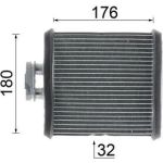 Mahle AH 75 000P Wärmetauscher, Innenraumheizung BEHR Premium Line Mahle AH 75 000P Wärmetauscher, Innenraumheizung BEHR Premium Line