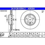Bremsscheibe 24.0128-0204.2