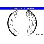 ATE 03.0137-0272.2 Bremsbackensatz ATE 03.0137-0272.2 Bremsbackensatz