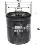 Ölfilter 586146 Ölfilter 586146