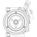 Kompressor, Klimaanlage ACP 632 000P Kompressor, Klimaanlage ACP 632 000P
