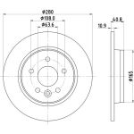 Bremsscheibe 8DD 355 119-501