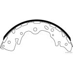 Herth+Buss Jakoparts J3500335 Bremsbackensatz Herth+Buss Jakoparts J3500335 Bremsbackensatz