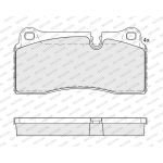Ferodo FDB5402 Bremsbelagsatz, Scheibenbremse PREMIER ECO FRICTION