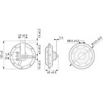 Horn 3AG 003 399-801 Horn 3AG 003 399-801