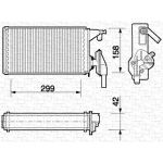 Magneti Marelli 350218063000 Wärmetauscher, Innenraumheizung Magneti Marelli 350218063000 Wärmetauscher, Innenraumheizung