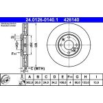 Bremsscheibe 24.0126-0140.1