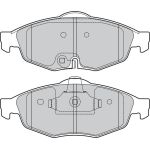 Valeo 598905 Bremsbelagsatz, Scheibenbremse