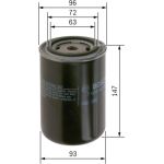 BOSCH F 026 402 087 Kraftstofffilter BOSCH F 026 402 087 Kraftstofffilter