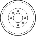 Bremstrommel DB4096