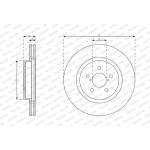 Ferodo DDF2863C Bremsscheibe PREMIER