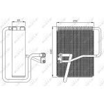 Verdampfer, Klimaanlage 36072 Verdampfer, Klimaanlage 36072