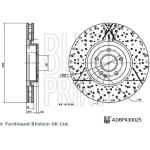 Blue Print ADBP430025 Bremsscheibe