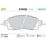 Valeo 610426 Bremsbelagsatz, Scheibenbremse E-PERFORMANCE Valeo 610426 Bremsbelagsatz, Scheibenbremse E-PERFORMANCE