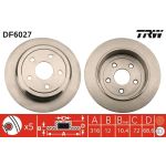 TRW DF6027 Bremsscheibe