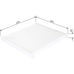 BOSCH 1 987 432 269 Innenraumfilter BOSCH 1 987 432 269 Innenraumfilter