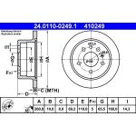 Bremsscheibe 24.0110-0249.1