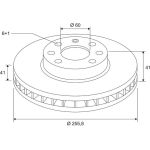 Bremsscheibe 672655 Bremsscheibe 672655
