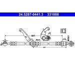 ATE 24.5287-0441.3 Bremsschlauch ATE 24.5287-0441.3 Bremsschlauch