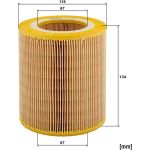 MANN-FILTER C 1250 Luftfilter
