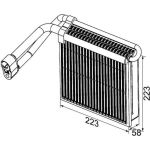 Verdampfer, Klimaanlage AE 98 000P Verdampfer, Klimaanlage AE 98 000P