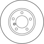 Bremsscheibe DF1538
