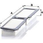 MANN-FILTER CU 4466 Innenraumfilter, Partikelfilter MANN-FILTER CU 4466 Innenraumfilter, Partikelfilter