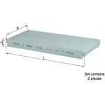 Knecht LA 235/S Filter, Innenraumluft Knecht LA 235/S Filter, Innenraumluft