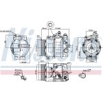 Kompressor, Klimaanlage 890634