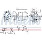 Kompressor, Klimaanlage 890043 Kompressor, Klimaanlage 890043