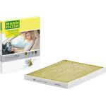 MANN-FILTER FP 2243 Innenraumfilter FreciousPlus Aktivkohlefilter mit Polyphenol, antibakteriell, Feinstaubfilter (PM 2.5)