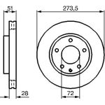 Bremsscheibe 0 986 479 016 Bremsscheibe 0 986 479 016