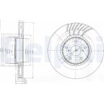 Delphi BG9012 Bremsscheibe