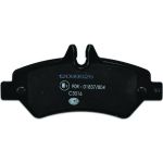 Bremsbelagsatz, Scheibenbremse 8DB 355 005-351 Bremsbelagsatz, Scheibenbremse 8DB 355 005-351