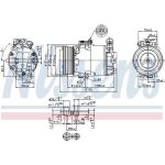 Kompressor, Klimaanlage 89322 Kompressor, Klimaanlage 89322