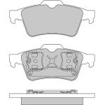 Metzger 1170080 Bremsbelagsatz, Scheibenbremse Metzger 1170080 Bremsbelagsatz, Scheibenbremse