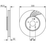 Bremsscheibe 0 986 479 719 Bremsscheibe 0 986 479 719