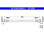 ATE 24.5165-0450.3 Bremsschlauch ATE 24.5165-0450.3 Bremsschlauch