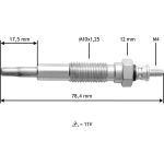 Glühkerze 345214 Glühkerze 345214
