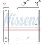 Wärmetauscher, Innenraumheizung 73624