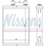 Wärmetauscher, Innenraumheizung 71451 Wärmetauscher, Innenraumheizung 71451